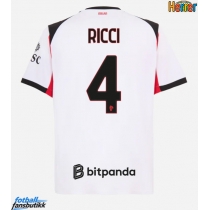 AC Milan Samuele Ricci #4 Bortedrakt 2025-26 Kortermet